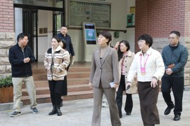 妇联领导到学校调研